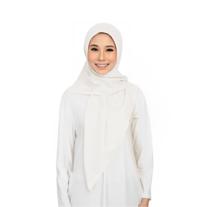 Cotton Voile Bawal Bidang 50 ( Alya Apparels Breathable Basic Tudung Bawal / Square Hijab Shawl )
