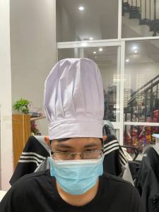 Nón đầu bếp TRƯỞNG chuyên nghiệp nam nữ các màu như hình - Freesize để lựa chọn | Ảnh thật hàng sẵn nhiều