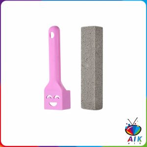 AIK หินขัดชักโครก ขัดคราบชักโครก ทำความสะอาดห้องน้ำ ขจัดคราบฝังแน่น Toilet brush