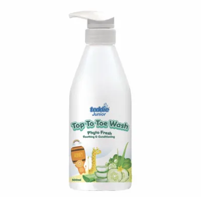 Cosway Teddie® Junior Prebiotic Top-to-Toe Wash / Phyto Fresh / Fruity Splash / 2-in-1 Shampoo & Conditioner 500ml