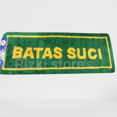 Keset Masjid Batas Suci Anti Slip Ukuran 40x80 dan 50x150cm