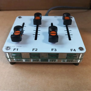 4-channel MIDI Push Rod 42mm Fader Custom CC Information USB Interface Music Host Software Controller