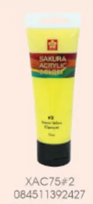 สีอะคริลิค sakura (ซากุระ) Sakura Acrylic Color 20ml.