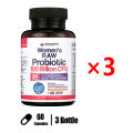 Raw Probiotics for Women, 100 Billion CFU with Prebiotics, Digestive Enzymes, Approved Probiotic for Adult Women. 