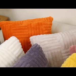 3PC 45*45cm Pillow Cover Velvet Throw Pillow Case Sofa Cushion Cover Square Pillowcase Home Decor