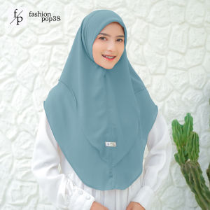 Hijab Instan Elina Ceruty Babydoll 2 layer Soft Pet Fashion pop38