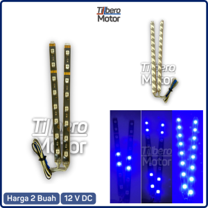 Lampu Variasi Kedip LED 8 Mata Alis kolong Motor Mobil Tambahan