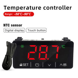 3B21/3B23 Touch Screen Thermostat Microcomputer Touch Screen Thermostat Cooling Defrost with Alarm System 220V NTC Sensor