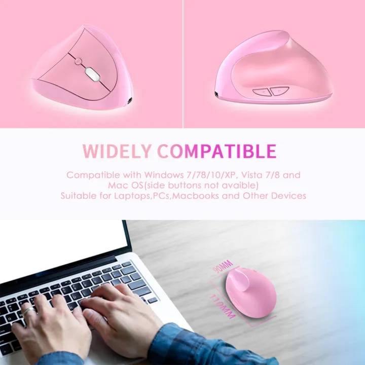 Black%20Myth%20Wukong%20Jelly%20Comb%20Vertical%20Mouse%20Wireless%20Mouse%202.4G%20Rechargeable%20Pink%20Ergonomic%20Mice%20Wireless%20Mouse%20For%20PC%20/%20Laptop%20/%20Windows%20/%20io%20s%20-%20Image%207