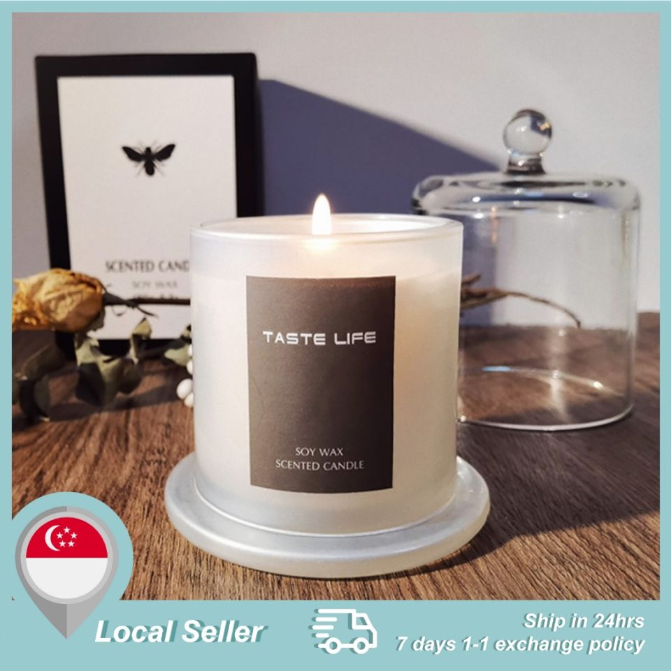 Scented Candle 100% Soy Wax Candle Home Decor Aromatherapy Room Fragrance