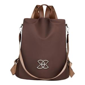 Practical Nylon Womens Backpack Large Capacity Rucksack Anti Theft Laptop Backpack For Safe Travel And Daily Commute