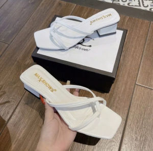 DÉP QUAI NGANG NỮ GÓT NHỌN CAO 10P FOM CHUẨN