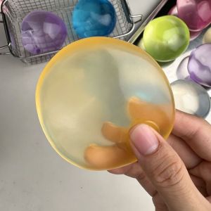 Khuôn Squishy Ngọc Trai Dầu Dừa Bóp Bóng Dễ Thương Chống Căng Thẳng Fidget Đồ Chơi Tăng Chậm Giải Nén Đồ Chơi Cảm Giác Cho Người Lớn