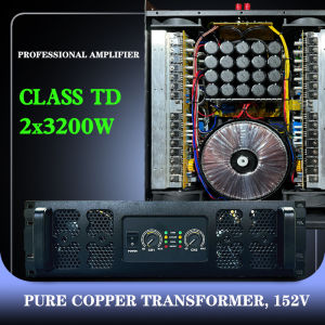PADON TD3200 professional TD class amplifier 3200 watt X2 8 ohm RMS two channel AUDIO amplifier