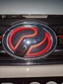 Perodua Bezza NEW 3M Reflective Logo Sticker High Grade Quality(1set 3pcs Front,Back,and Steering). 