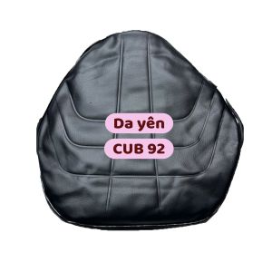 Da bọc yên xe máy CUB 81 CUB 86 CUB 87 CUB 92 CUB CITI - Vải Dày - Chống Nắng Mưa - Bền Bỉ - Bảo Vệ Yên Xe