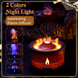 Lava Volcano Humidifier With Diffuser Humidifier Essential Oil Diffuser (Excluding essential oils)