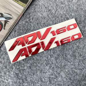 2PCS 3D ADV160 Motorcycle Sticker Motorcycle Body Fuel Tank Emblem Badge Decal for Honda ADV160 adv 160 Motorcycle Accessories