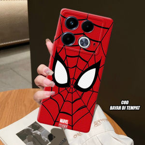 Softcase INFINIX NOTE 40 PRO Cassing Case Hp Series Pro Camera Gambar SPDERMAN TERBARU New Cassing Hp Softcase Fashion Lembut - Imut - Lucu Pelindung Camera Silikon Lembut Terbaru Untuk Wanita - Pria - Dewasa - Remaja COD BAYAR DI TEMPAT