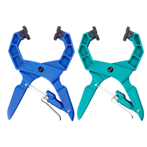 Reinforced Fiberglass Nylon Clamp Tool with Soft Grip Protection and 180° Flexible Positioning Suitable for DIYer Tasks