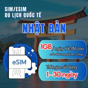 eSim & Sim Du Lịch Nhật Bản – Không Giới Hạn Dung Lượng Dùng mạng Thả Ga Lên Sẵn Gói Linh Hoạt 1–30 Ngày Phù Hợp Lịch Trình Du Lịch và Công Tác - FREESHIP - CHƯA KÍCH HOẠT