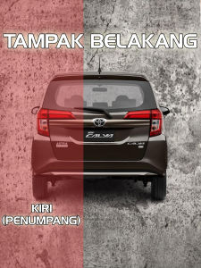 LAMPU BELAKANG STOP LAMP CALYA / SIGRA  LAMPU REM BELAKANG CALYA / SIGRA 2016 KE ATAS *7560 ASSY ( SUDAH BERIKUT RUMAHNYA)