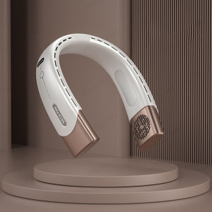 jiketai [Extreme Cooling] Smart Semiconductor Hanging Neck Air Conditioner Hanging Neck Fan Portable Bladeless Fan Silent Charging