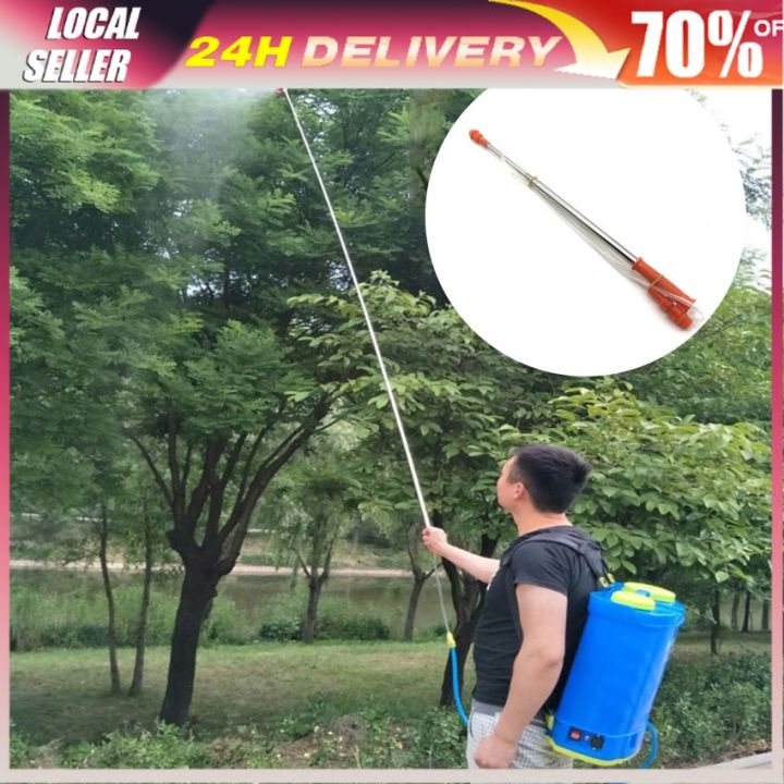 Stainless steel telescopic Spraying Rod electric Spray Battery Sprayer ...