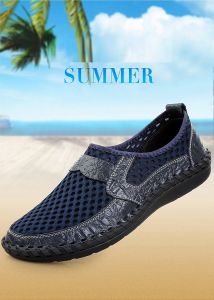 Sepatu Sandal Hiking Pria Olahraga Gunung Outdoor Sepatu Slip On Adventure Touring Musim Panas Sepatu Tanpa Tali Waterproof Lentur 081