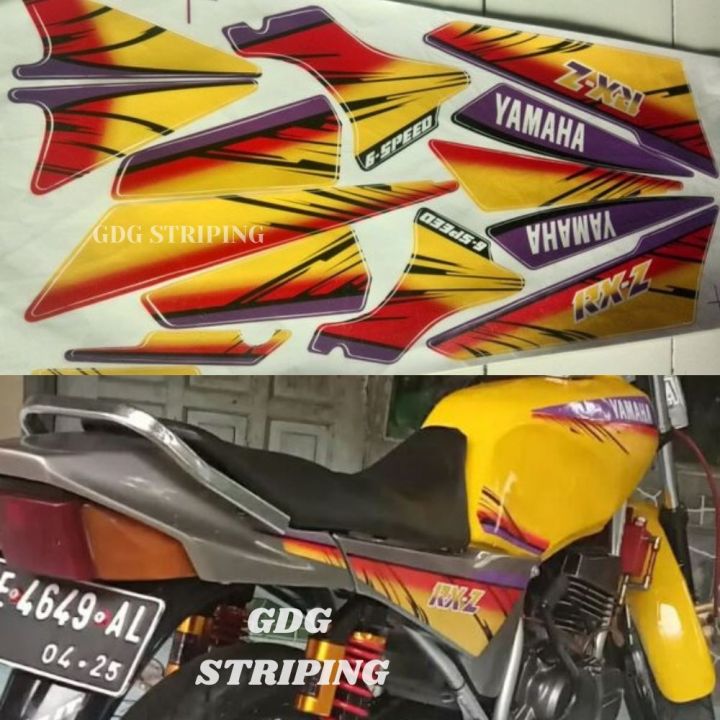 Stiker Sticker Striping Motor Variasi RXZ RX Z 1 Murah | Lazada Indonesia