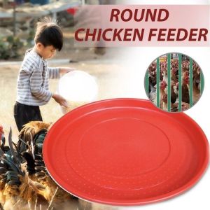 1.5L Chick Feeder Bucket Automatic Feed Water Hanging For Poultry Pet Dove Food Dispenser Capacity Automatic Convenient Machine Automatic Chicken Feeder