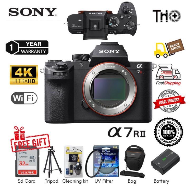 Sony A7 ii Alpha Mark ii Full Frame Camera (Black) (100