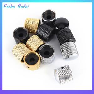 [Feibe Befei] 4pcs Metal Electric Bass Guitar Volume Tone Control Knobs Dome Knobs +Wrench