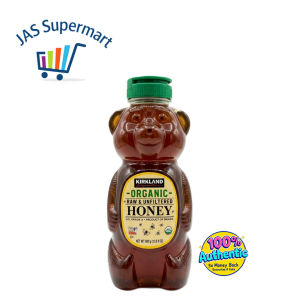 Kirkland Signature Organic Raw & Unfiltered Honey 680g – Pure & Natural Sweetener