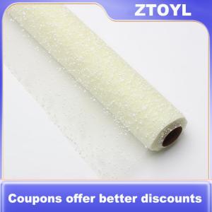 【ZTOYL】 Tự làm bó hoa gói Gạc tuyết sợi mềm trang trí vật liệu đóng gói cho món quà sáng tạo cho