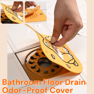 Floor Drain Mat Sink Silicone Deodorant Cover Anti-Backflow Anti-Clogging Bathroom Deodorant Plug Easy To Clean Clean