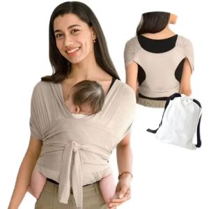 Adjustable Baby Carrier Air Mesh Cross-back Carrier Newborn Carrier Front-carrying Multifunctional Breathable Sling