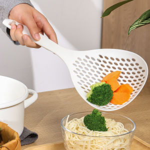 Chao vớt đồ ăn mì bún phở rau củ quả combo 2 muôi vớt đồ ăn lẩu cỡ lớn dạng lưới My Home DN255