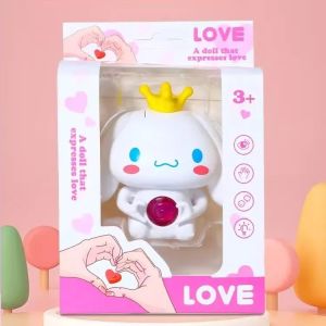 【Ramadhan Gift】 Versi suara i love you Cinnamoroll Melody Lotso Kuromi Sanrio LED Night Light Gantungankunci cinnamoroll Figure Kartun Lampu Lucu Kecantikan Hiasan Kamar Tidur Lampu kawaii Tidur Light Tidur Anak Night Light Gift