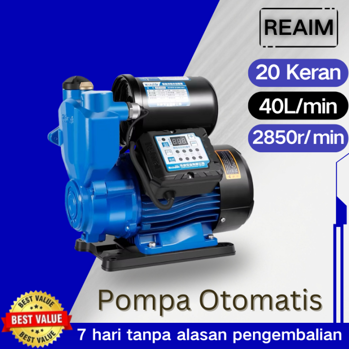 Pompa Air 250W Pompa air otomatis pompa taman Pompa Otomatis Stainless