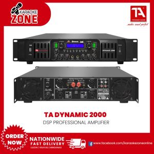Titanium Audio Dynamic 2000 DSP Professional Amplifier