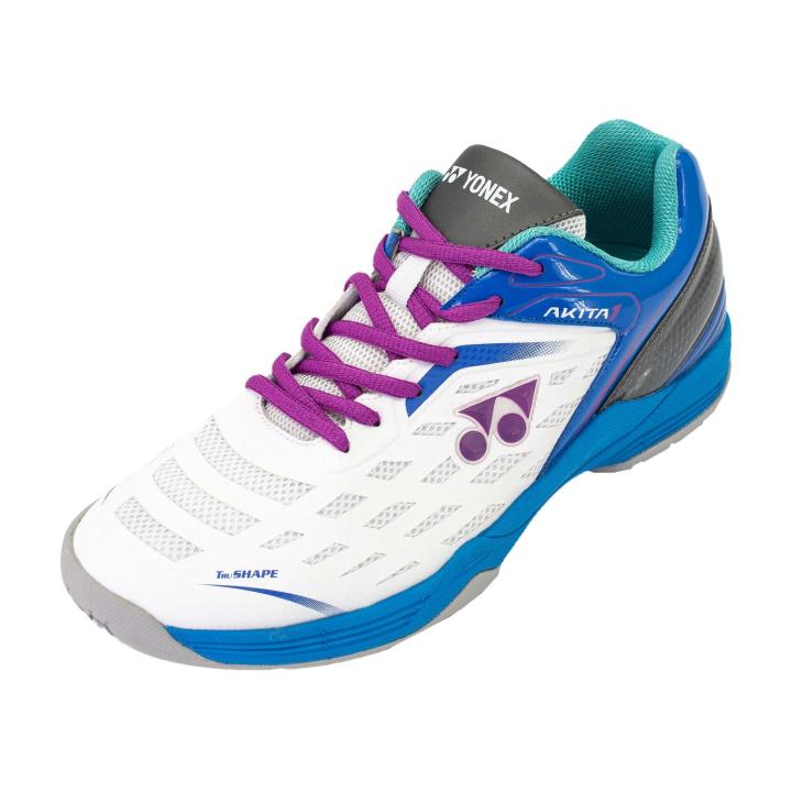 Yonex Akita Dual Color Badminton Shoes (white Midnight Obsidiant 