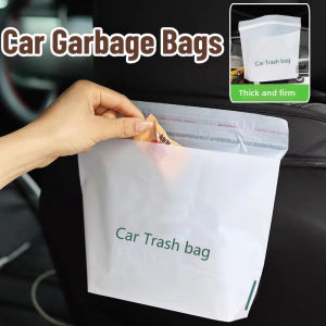 20pcs Car Garbage Bags Disposable General Motors Car Door Seat Backrest Adhesive Waterproof Snack Garbage Storage Bag