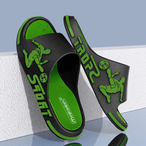 Free Shipping Extra-Large Size Slippers For Men Suitable For Outdoor Wear Designed For Couples With Non-Slip Soles Thick And Padded And A New Sporty Design