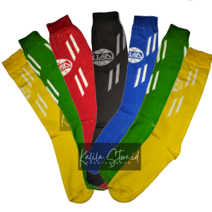 Kaos Kaki Bola Anak Panjang Motif Garis Liga 6-12 Thn