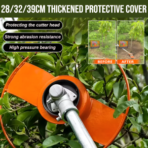 28/32/39cm Thickened Protective Cover For Seedling Lawnmower Universal Garden Grass Trimmer Guard Shield