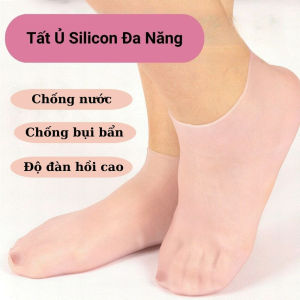vớ mềm Chất Liệu Silicon Dưỡng Gót Chân Mịn Màng Phục Hồi Da Khô Nứt Nẻ