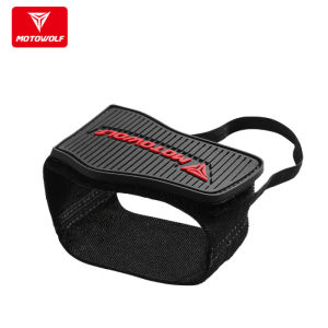 MOTOWOLF Pelindung Sepatu Motor Shift Pad Protector Oper Gigi premium