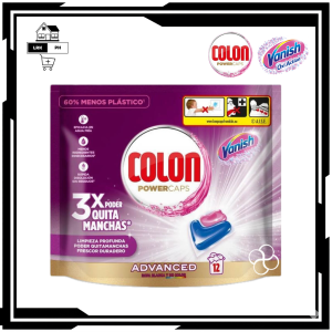 Colon Power Caps Vanish Laundry Detergent x 12s