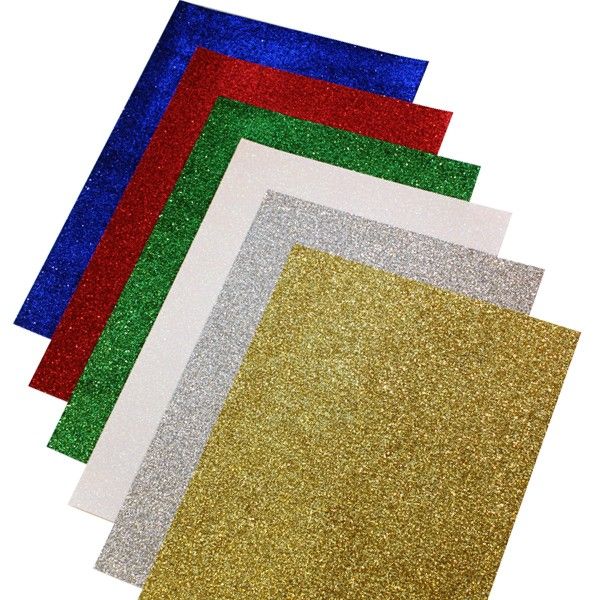 [Golden Dragon] Heavy Glitter Sparkle Cardstock Paper, Premium, Letter